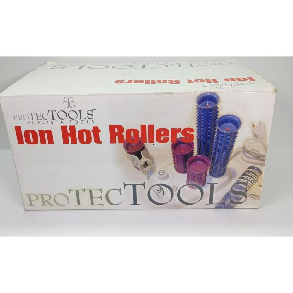 Calista ProTec Tools Ion 12 Hot Rollers & Clips Travel Case Tall Medium
